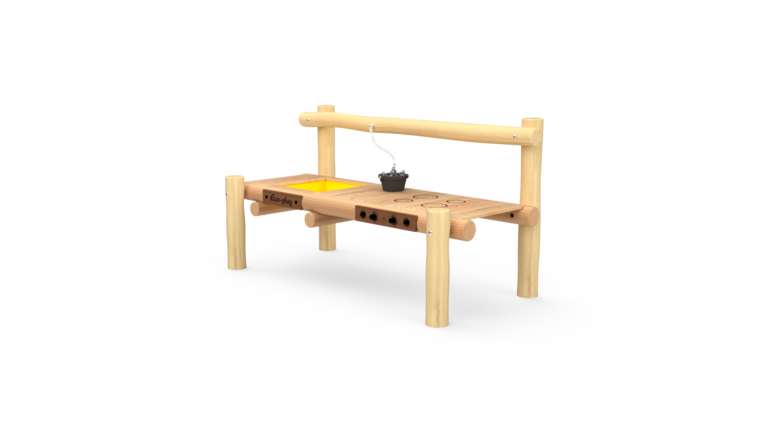 Eco-Play Robinia Speelkeuken Openbaar