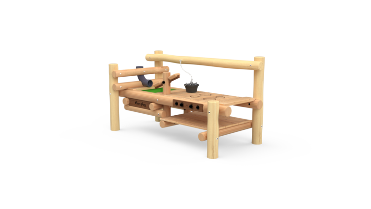 Eco-Play Robinia Buitenkeuken Openbaar