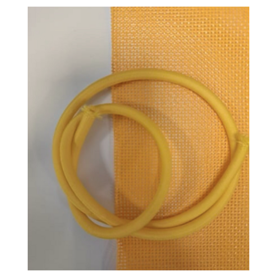 bevestigings elastiek op geel zandbaknet