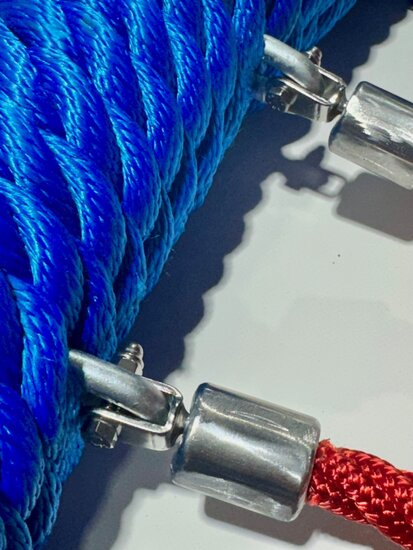 Detail Binnennet Zwart voor Nestschommel Eco-Design Openbaar &Oslash;100cm