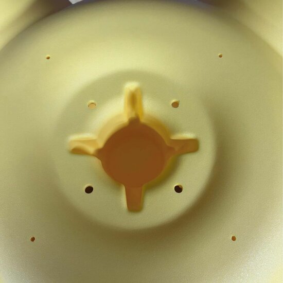 Onderkant Losse Balkorf Octopus Geel