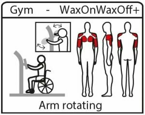 Voorbeeld van training van de flex weel
