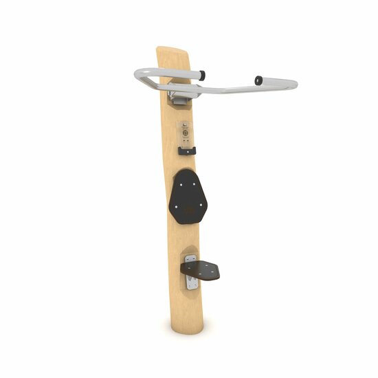Robinia Outdoor Fitnesstoestel Shoulder Press met Zitvlak