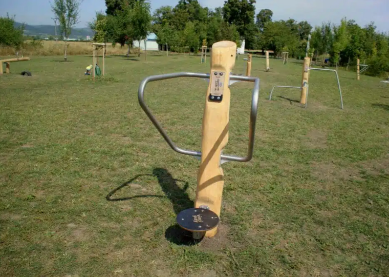 Andere zijde van Robinia Outdoor Fitnesstoestel Core Twister