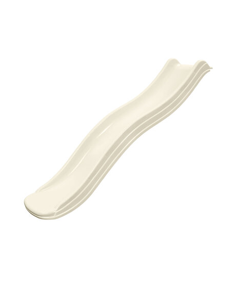 glijbaan pastel wit voor platofrmhoogte 90 cm