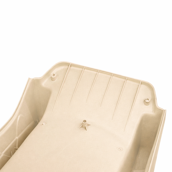 wateraansluiting van Losse glijbaan Pastel Wit 175 cm voor Platformhoogte 90 cm  