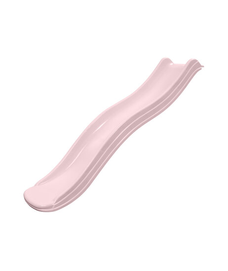 pastel roze glijbaan