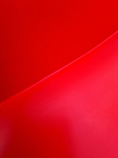 Detail beschadiging Polyester Glijbaan voor platformhoogte 120 cm Openbaar Gebruik Licht Beschadigd