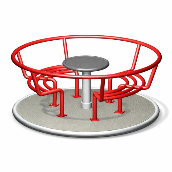 Openbare speelplaats Carrousel standaard &Oslash;165 cm