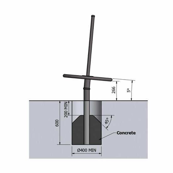 technische tekening van