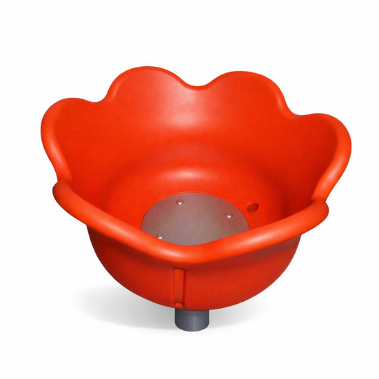 binnenkant van Carrousel Tulp Orange