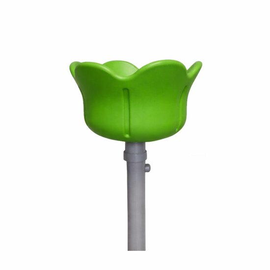 zijaanzicht van Carrousel Tulp Groen