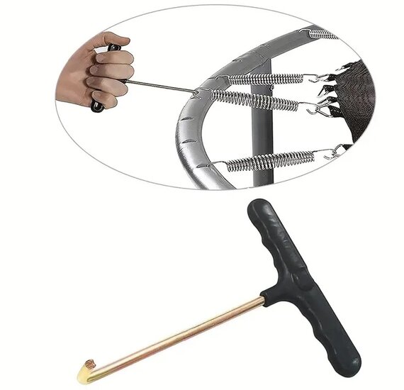 Trampoline verenspanner