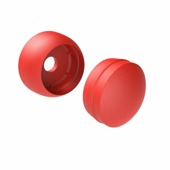 20 stuks - Afdekdop 2-delig voor Bouten en Moeren Rood *M8/M10**