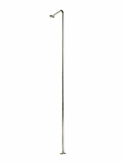 Brandweerstang 250 cm RVS