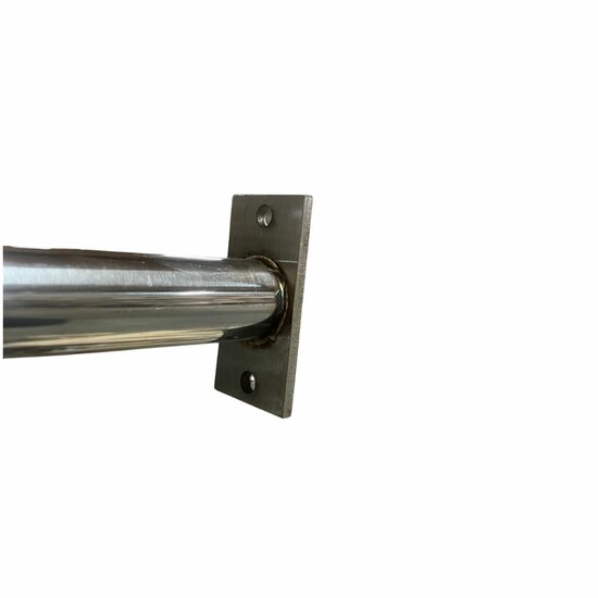 Bevestigingsplaat van Brandweerstang 250 cm RVS