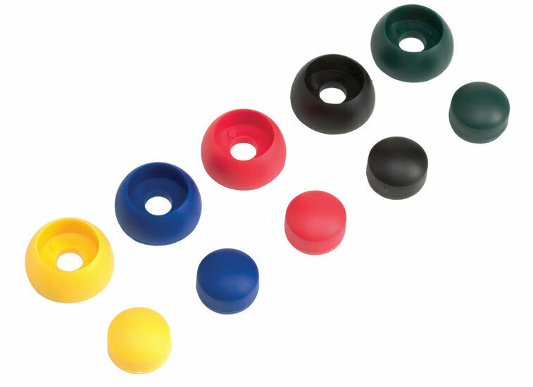 Verschillende kleuren 2delige afdekdoppen