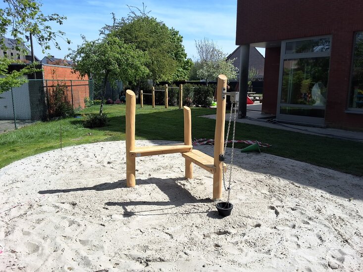 Sfeerfoto Toonbank Winkeltje Robinia met Takel