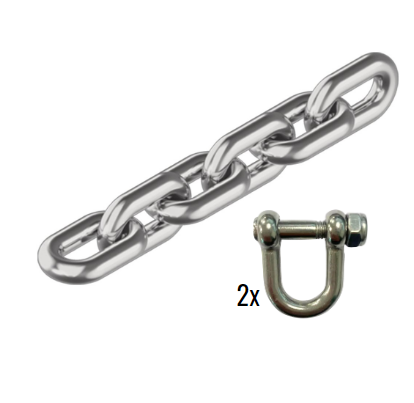 Ketting met d-sluiting