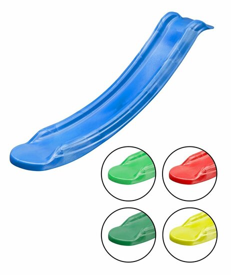 Verschillende kleuren losse glijbaan