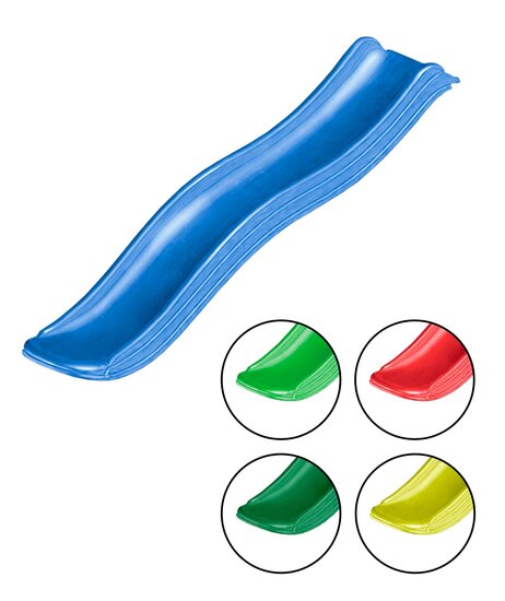 Mogelijke kleuren van de glijbanen