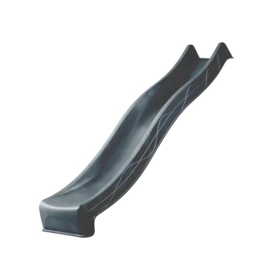 Losse glijbaan Tsuri voor Platformhoogte 130 t/m 150cm Antraciet