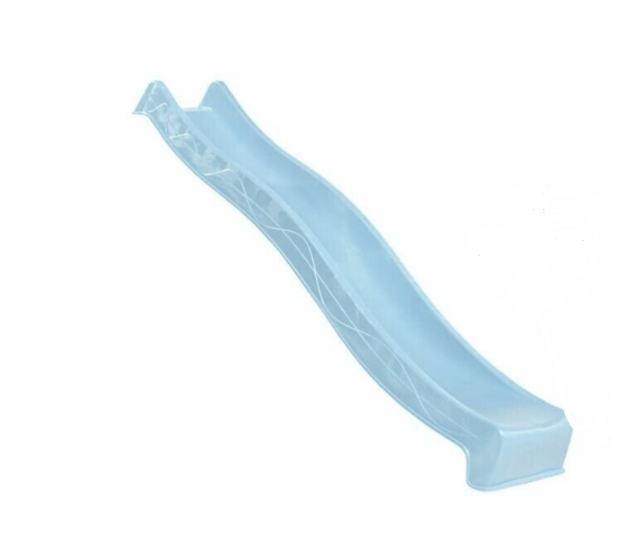 Losse glijbaan pastel blauw