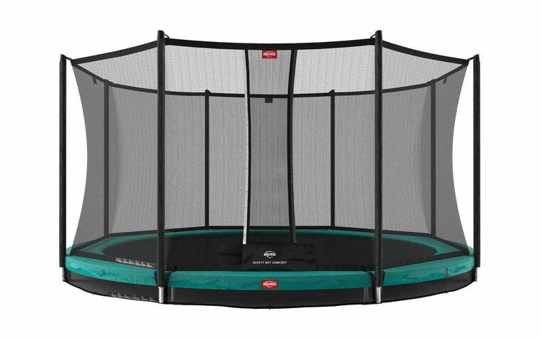 BERG Favorit InGround Trampoline - 380 cm - Safety Net Comfort - Groen