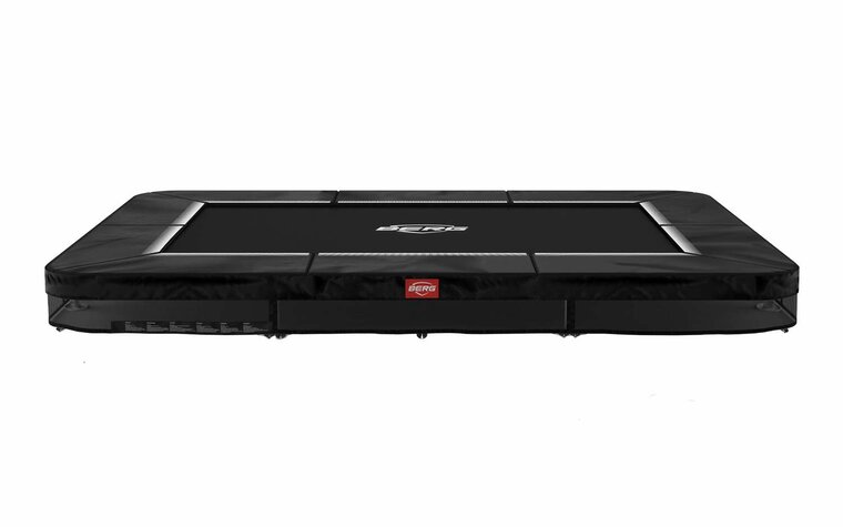 BERG SPORTS Ultim Favorit InGround Trampoline - 280 x 190 cm - Zwart