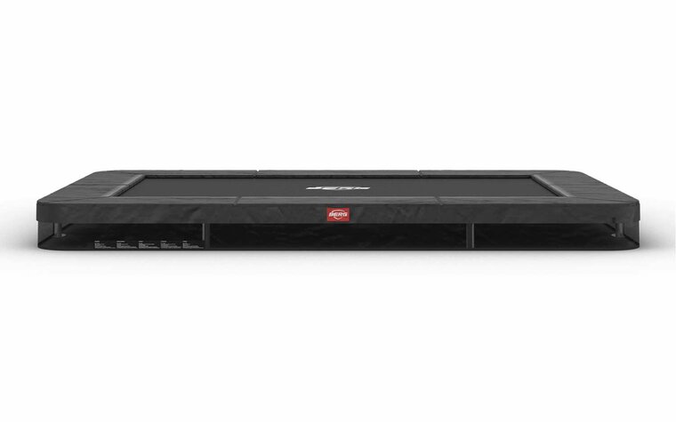 BERG SPORTS Ultim Favorit InGround Trampoline - 330 x 220 cm - Antraciet Grijs