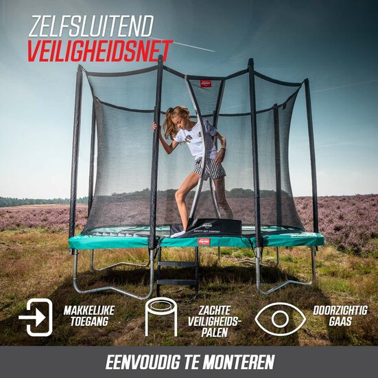 BERG zelfsluitende veiligheidsnet comfort afbeelding