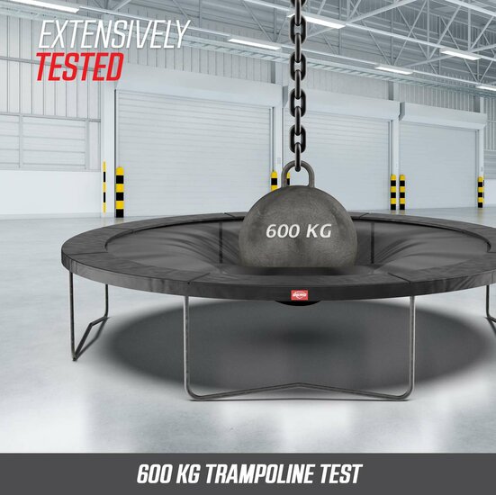 BERG Test gewicht van 600kg voor trampolines