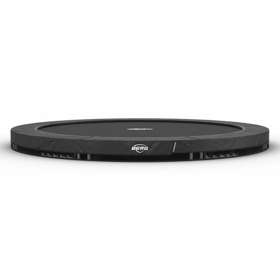 BERG SPORTS Champion InGround Trampoline - 380 cm - Antraciet Grijs