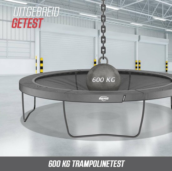 Berg inGround trampoline test gewicht