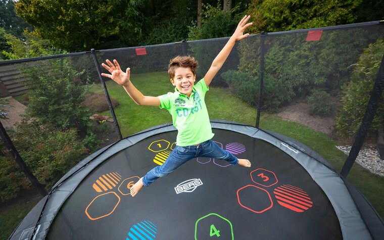 Sfeerfoto levels trampoline