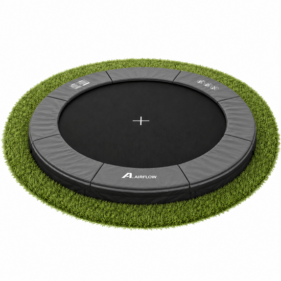 Akrobat Trampoline Primus Inground 430 cm Antraciet Limited Edition