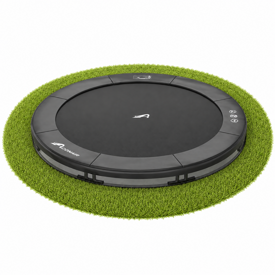 Akrobat Trampoline Orbit Inground &Oslash;244 Antraciet