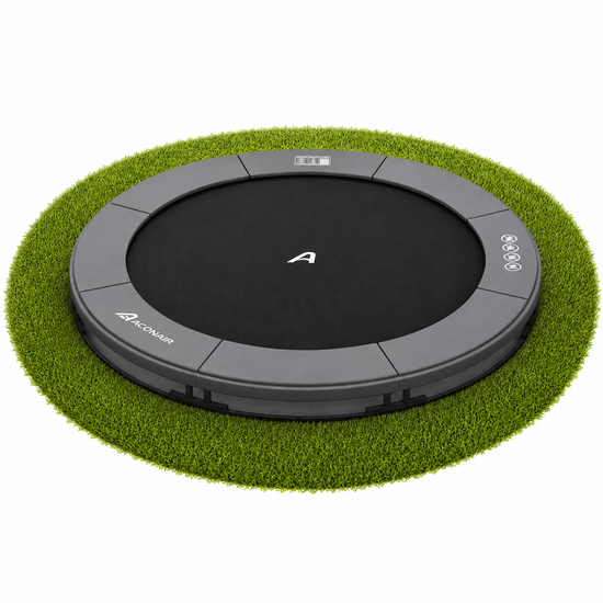 Akrobat Trampoline Orbit Inground &Oslash;365 Antraciet 
