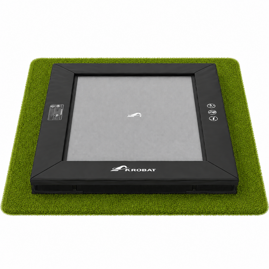 Akrobat Trampoline Primus Inground Rechthoek 335 x 244 cm Zwart