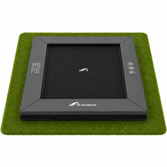 Akrobat Trampoline Primus Inground Rechthoek 330x250 cm Antraciet