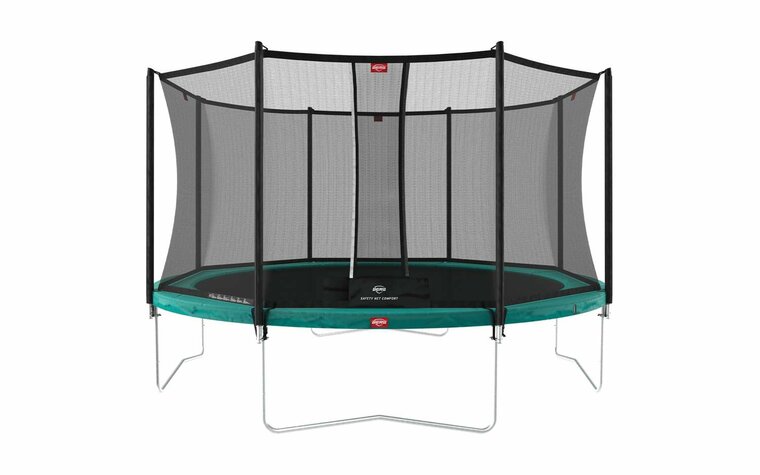 BERG Favorit Regular Trampoline - 380 cm - Safety Net Comfort - Groen