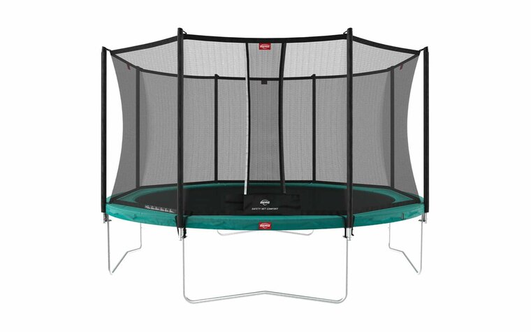 BERG Favorit Regular Trampoline - 430 cm - Safety Net Comfort - Groen