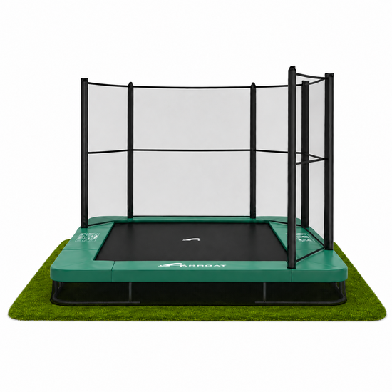 Rechthoekig trampoline akrobat 332 x 254 cm 