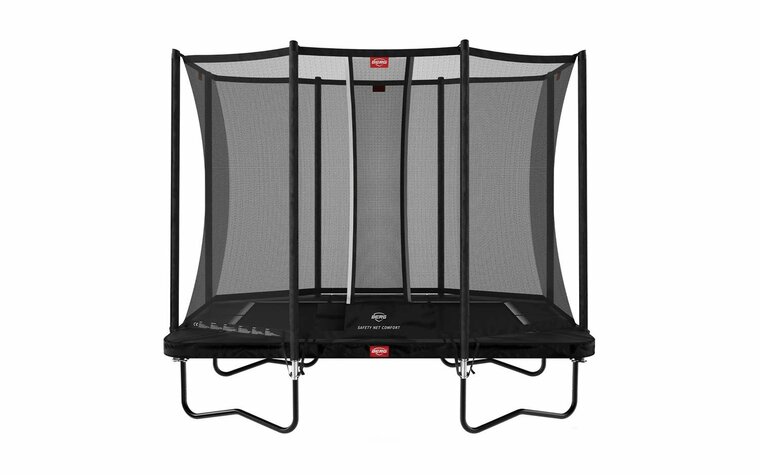 BERG Ultim Favorit Regular Trampoline - 280 x 190 cm - Safety Net Comfort - Zwart