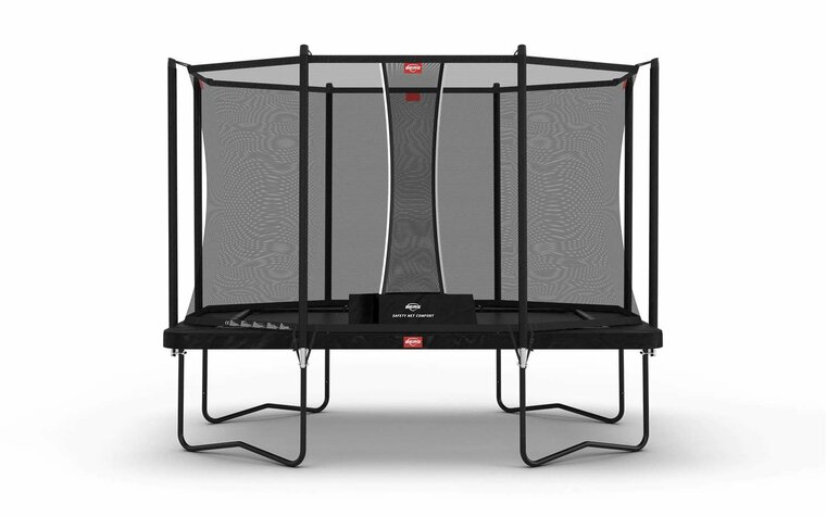 BERG Ultim Favorit Regular Trampoline - 330 x 220 cm - Safety Net Comfort - Zwart