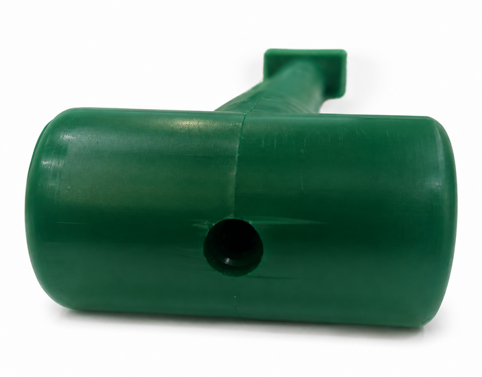 zijkant van Kunststof Sport - Groen - Touwladder - Geschikt voor &Oslash;16mm gewapend touw