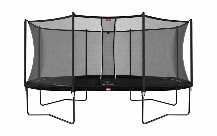 BERG Grand Favorit Regular Trampoline - 520 x 345 cm - Safety Net Comfort - Zwart