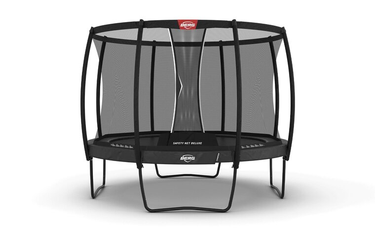 BERG Champion Regular Trampoline - 330 cm - Safety Net Deluxe - Antraciet Grijs