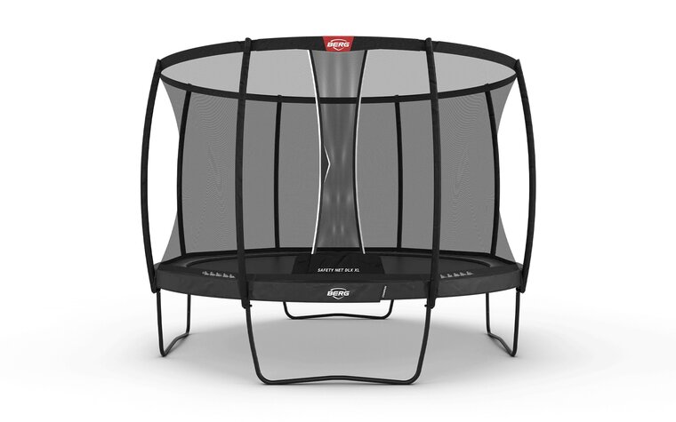 BERG Champion Regular Trampoline - 430 cm - Safety Net DLX XL - Antraciet Grijs