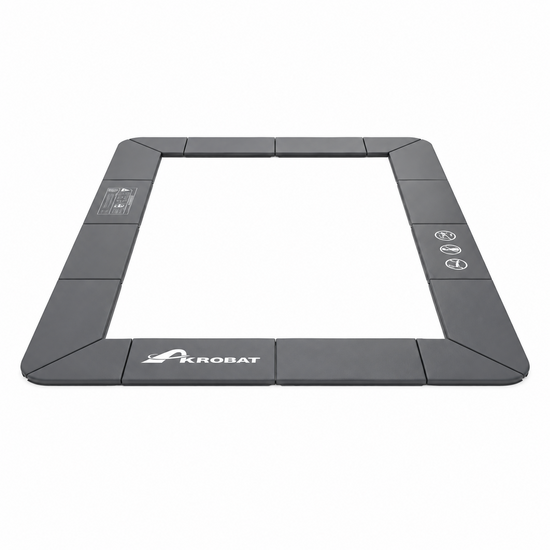 Los Randkussen Akrobat Primus Flatground 430x305 cm Antraciet  